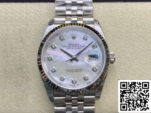 Rolex Datejust 178384-NG-63160 31MM 1:1 Best Edition EW Factory Silvery White Dial