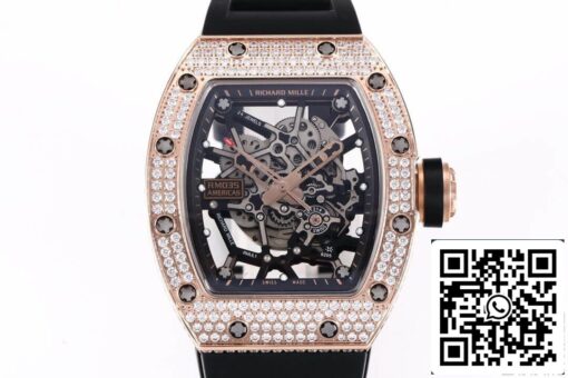 Richard Mille RM035 Americas 1:1 Best Edition KV Factory Diamond Case – Bild 9