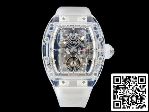 Richard Mille RM 56-01 Tourbillon 1:1 Best Edition RM Factory Transparent Case - Image 9