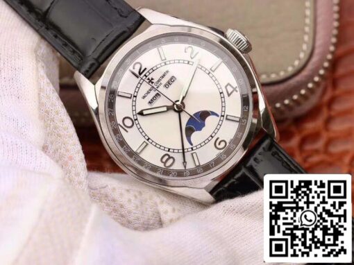 Vacheron Constantin FiftySix Day-Date 4000E/000A-B439 1:1 Best Edition Swiss ETA2460-QCL White Dial Rated 5 out of 5 based on 5 customer ratings - Image 18