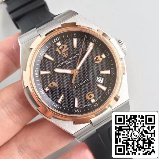 Vacheron Constantin Overseas 47040 JJ Factory 1:1 Best Edition Swiss ETA9015 Black Rubber Strap - 이미지 8