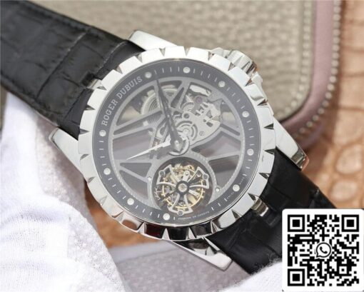 Roger Dubuis Excalibur RDDBEX0260 1:1 Best Edition JB Factory Skeleton Tourbillon Dial - 이미지 11