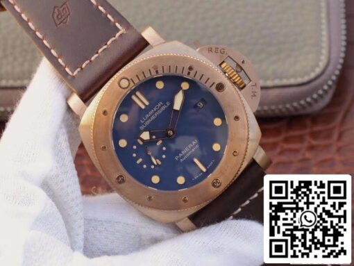 Panerai Luminor Submersibe PAM 671 VS Factory 1:1 Best Edition Swiss ETA P9010 - Image 8