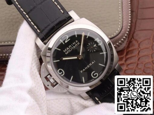 Panerai Luminor PAM217 XF Factory Men Watches 1:1 Best Edition Swiss ETA6497-2 Superlumed Dial - Image 8