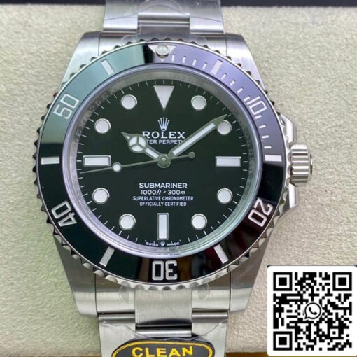 Rolex Submariner M124060-0001 41MM no date 3230 movement Clean Factory Black Dial