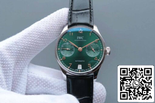 IWC Portugieser IW500708 1:1 Best Edition ZF Factory V5 Green Dial