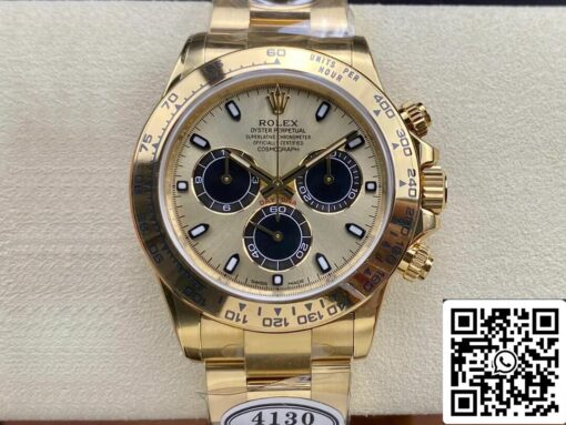 Rolex Cosmograph Daytona M116508-0014 1:1 Best Edition Clean Factory Yellow Gold