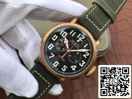 Zenith Pilot 29.2430.4069/21.C800 XF Factory 1:1 Best Edition Swiss ETA7750 - Image 9