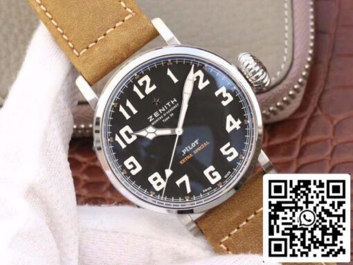 Zenith Pilot 03.2430.3000/21.C738 XF Factory 1:1 Best Edition Swiss ETA2824-2 - Image 7