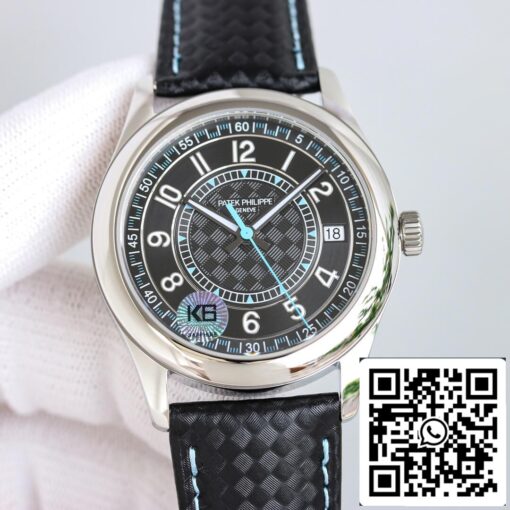 Patek Philippe Calatrava 6007G-011 1:1 Best Edition GS Factory Black Dial