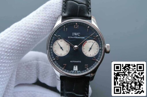 IWC Portugieser IW500112 1:1 Best Edition ZF Factory V5 Dark Blue Dial