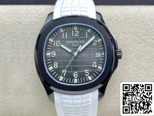 Patek Philippe Aquanaut PP5167 1:1 Best Edition ZF Factory DLC White Strap