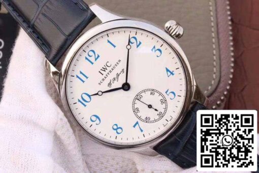 IWC Portugieser IW544203 GS Factory 1:1 Best Edition Swiss ETA6498 white Dial - Image 9