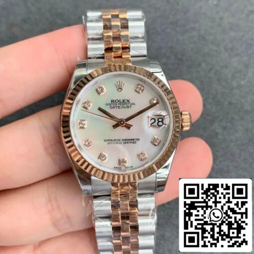 Rolex Datejust M278271-0026 1:1 Best Edition GS Factory Rose Gold