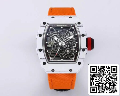 Richard Mille RM35-01 1:1 Best Edition BBR Factory Orange Strap