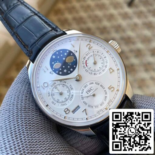 IWC Portuguese Perpetual Calendar IW503406 1:1 Best Edition APS Factory White Dial - Image 8