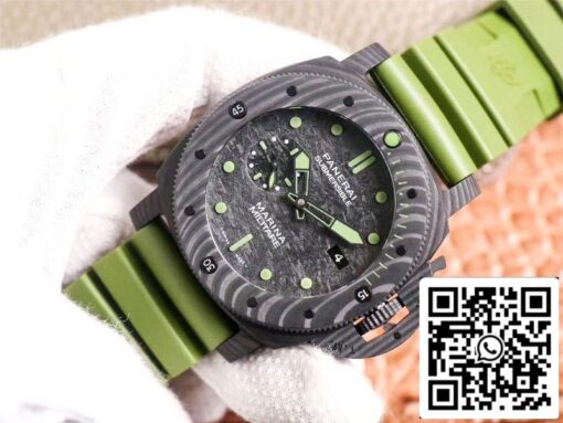 Panerai Submersible PAM00961 1:1 Best Edition VS Factory Camo Black Dial Swiss P.9010 - Image 9