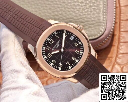 Patek Philippe Aquanaut 5167R-001 40mm 1:1 Best Edition ZF Factory Rose Gold – Image 9