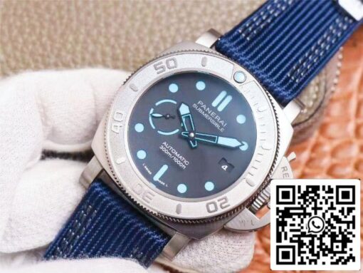 Panerai Submersible PAM00985 VS Factory 1:1 Best Edition Black Dial Swiss P.9010 - Image 9