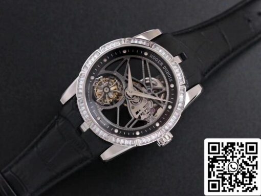 Roger Dubuis Excalibur RDDBEX0393 1:1 Best Edition JB Factory Tourbillon V3 Diamond Swiss RD505SQ - Image 8