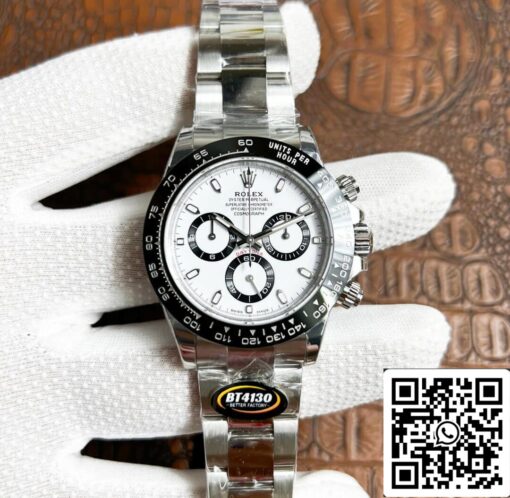 Rolex Daytona M116500LN-0001 1:1 Best Edition BT Factory White Dial