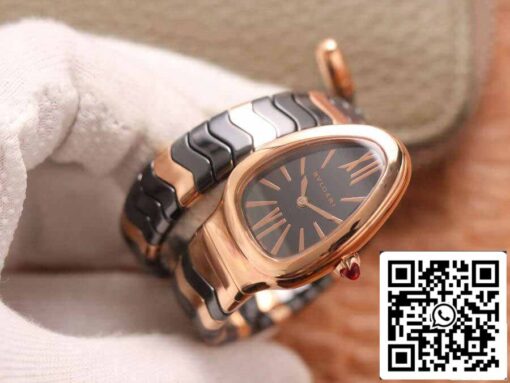 Bvlgari Serpenti 1:1 Best Edition BV Factory Rose Gold Case - Image 9