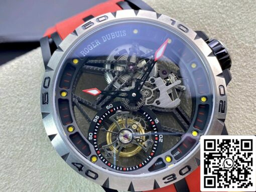 Roger Dubuis Excalibur RDDBEX0549 1:1 Best Edition BBR Factory Tourbillon Skeleton Dial - Image 9