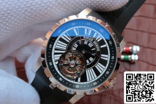 Roger Dubuis Hommage Tourbillon 1:1 Best Edition JB Factory Rose Gold - Image 7