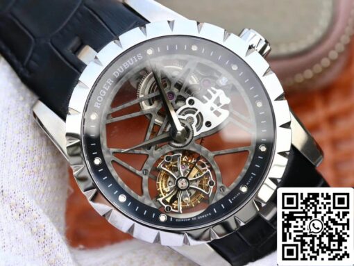 Roger Dubuis Excalibur RDDBEX0393 1:1 Best Edition JB Factory Tourbillon Skeleton Dial - Image 8