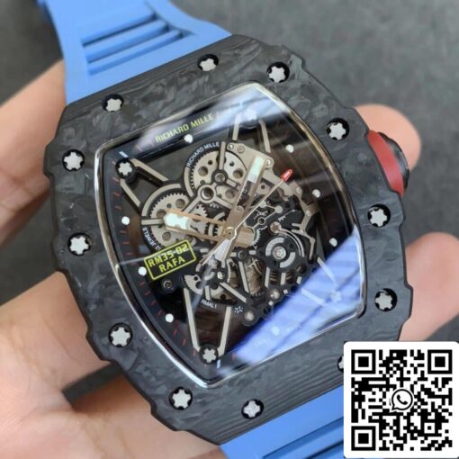 Richard Mille RM35-02 1:1 Best Edition KV Factory V3 Carbon Fiber Case - Image 9