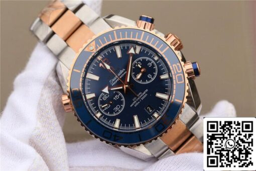 Omega Seamaster Ocean Planet 600M 215.20.46.51.03.001 1:1 Best Edition OM Factory Rose Gold - Imagen 8