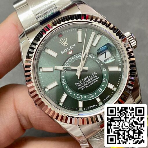 Rolex Sky Dweller M336934-0001 1:1 Best Edition ZF Factory Green Dial - Image 2