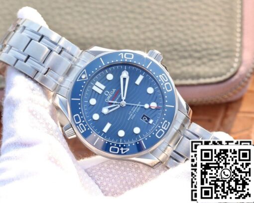 Omega Seamaster Diver 300M 210.30.42.20.03.001 1:1 Best Edition VS Factory Blue Dial - Imagen 9