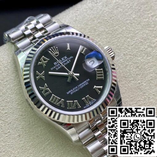 Rolex Datejust M278274-0002 31MM 1:1 Best Edition EW Factory Black Dia – Bild 8