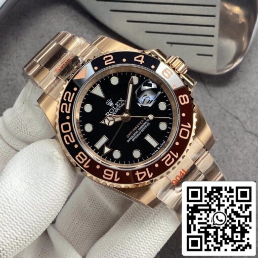 Rolex GMT Master II 126715CHNR-0001 1:1 Best Edition GM Factory Rose Gold - 이미지 9