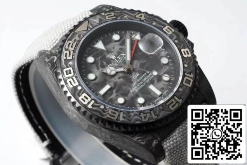 Rolex GMT-MASTER II Diw 1:1 Best Edition Carbon Fiber Fabric Strap - Image 8