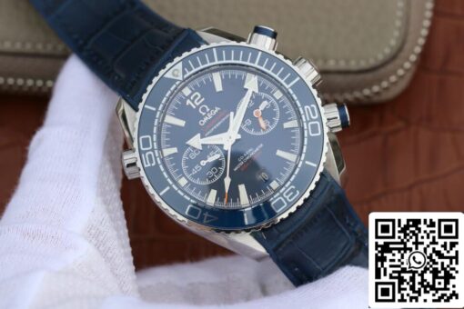 Omega Seamaster Ocean Planet 600M 215.33.46.51.03.001 1:1 Best Edition OM Factory Blue Bezel - Imagen 9