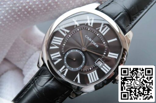 Drive De Cartier WSNM0009 1:1 Best Edition V6 Factory Black Dial - Image 8