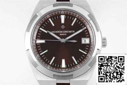 Vacheron Constantin Overseas 4500V 1:1 Best Edition PPF Factory Brown Rubber Strap - Image 9