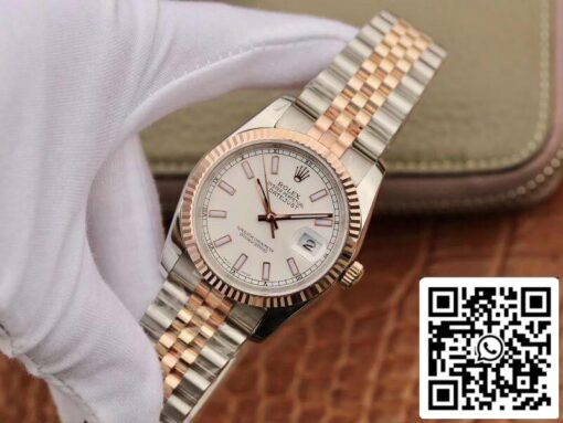 Rolex Datejust  126233 36mm GM Factory 1:1 Best Edition 18K Gold Wrapped Swiss ETA3135 - Image 3