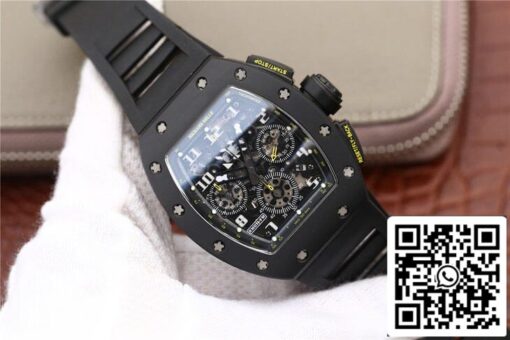 Richard Mille RM-011 1:1 Best Edition KV Factory Black Strap — изображение 2