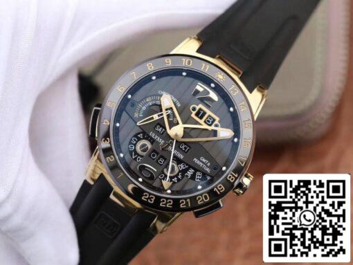 Ulysse Nardin El Toro 322-00-3 18K Rosegold Case All Working GMT Calendar 1:1 Best Edition Swiss UN-32 - Image 7