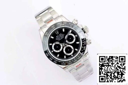 Rolex Cosmograph Daytona M116500LN-0002 1:1 Best Edition EW Factory Black Dial — изображение 8