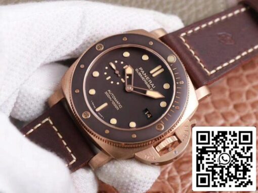 Panerai Submersible PAM00968 1:1 Best Edition VS Factory Brown Dial Swiss P9010 - Image 8