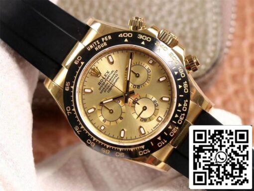 Rolex Daytona M116518LN-0042 1:1 Best Edition Noob Factory Champagne Dial Swiss ETA4130 – Bild 14