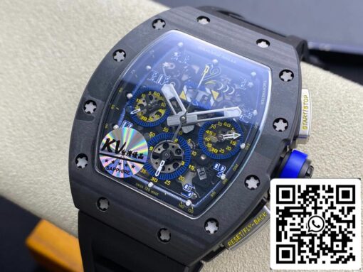 Richard Mille RM-011 1:1 Best Edition KV Factory Carbon Fiber – Image 2