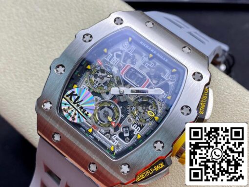 Richard Mille RM11-03 1:1 Best Edition KV Factory Titanium Steel - Image 3