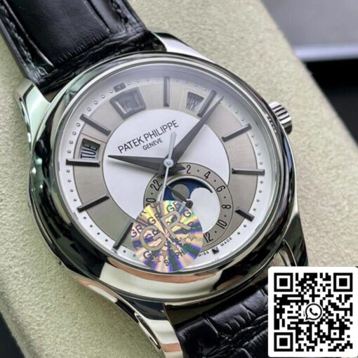 Patek Philippe Complications 5205G-001 1:1 Best Edition GR Factory Silver Grey Dial - Image 16