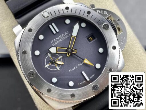 Panerai Submersible PAM1323 1:1 Best Edition VS Factory Gray Dial - Image 9