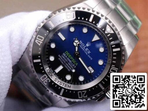 Rolex Sea-Dweller Deepsea M126660-0002 1:1 Best Edition Noob Factory D-Blue Swiss ETA3235 - Imagen 8